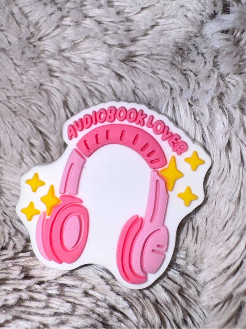 Cutesy Audiobook Lover Shoe Charm Crocs Jibbitz 5/$20